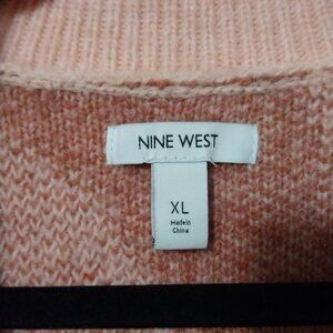 Nine West XL animal print sweater